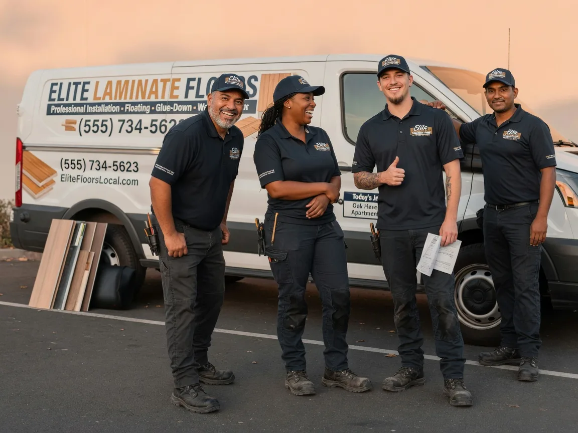 Laminate flooring installation company in New Era, MI
